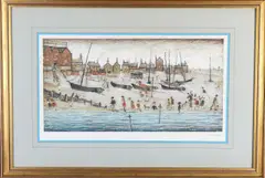 Untitled by L. S. Lowry, pencil, sold Mar 2026
