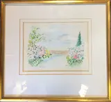 Untitled by Lélia Pissarro, watercolor, offered Aug 2019