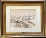 Untitled by Lélia Pissarro, pastel, offered Aug 2019