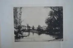 Untitled by Henry Macbeth-Raeburn, Etching, offered Mar 2016