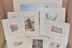 artists comprise Ruth Baderian, Natalie Collett x 2, by Ten Un-issued Signed Limited Edition Prints, watercolor, sold May 2026