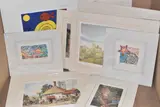 artist comprise, Natalie Collett x 2, Sally Winter, Ken by Ten Un-issued Signed Limited Edition Prints, print (other), sold May 2026