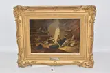 Untitled by Charles Jacque, 1871, oil on canvas, sold May 2026