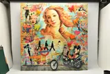 London calling ii by Uri Dushy, mixed media, sold May 2026