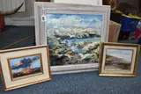 The ness, robins hoods bay by Harold Todd, 1993, oil on board, sold May 2026