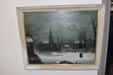 Untitled by Michael Matthews, oil on canvas, sold May 2026