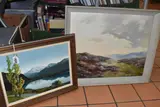 Untitled by Lewis Creighton, oil on board, sold May 2026