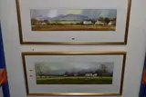 The malverns from near rushwick by Tim Nash, watercolour on paper, sold May 2026