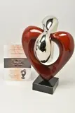 Sacred hearts by Jennine Parker, bronze, sold May 2026
