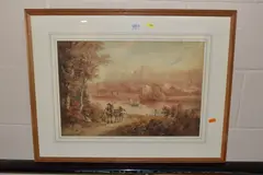 Windsor from the river by Hugh William Williams, watercolour and pencil on paper, sold Apr 2026