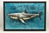 King of the ocean by Nick O'Neill, mixed media, sold Apr 2026