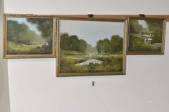 Untitled by Les Parson, oil, offered Apr 2026