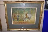 The journey to belmont by James Dromgole Linton, watercolour on paper, sold Apr 2026