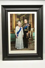 'HER MAJESTY QUEEN ELIZABETH AND HRH PRINCE PHILIP', a limited edition by John Swannell, print, offered Apr 2026