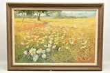 Summer, brantham, suffolk by David Noble, oil on board, sold Apr 2026