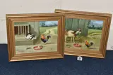 Untitled by David Burton, oil on board, sold Apr 2026
