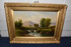 On the lledr by Victor Rolyat, oil on canvas, sold Apr 2026