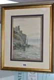 Untitled by W. Langley, watercolour on paper, sold Apr 2026