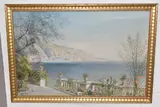 Mentone by Walter Severn, 1889, watercolour on paper, offered Apr 2026