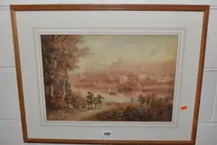 Windsor from the river by Hugh William Williams, watercolour and pencil on paper, offered Apr 2026