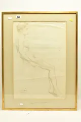 Miss julia hampton by Augustus John, pencil on paper, sold Apr 2026