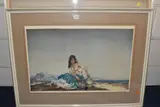 Sara by William Russell Flint, print, sold Apr 2026