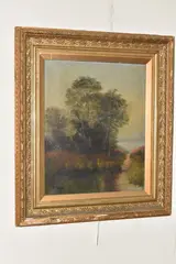Untitled by Joseph Thors, oil on canvas, sold Mar 2026