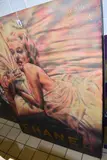 Chanel and sheets - marilyn by Pietro Psaier, acrylic on canvas, sold Mar 2026