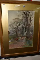 Untitled by Henry Charles Fox, 1912, watercolour on paper, sold Mar 2026
