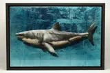 King of the ocean by Nick O'Neill, mixed media, sold Mar 2026