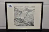 an un-numbered print on paper, signed and titled by Alfred Wainwright Signed Print 'buttermere Valley', PRINT, sold Mar 2026