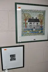 A green lane by Howard Phipps, engraving, sold Mar 2026