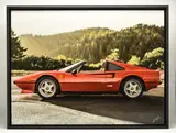 Ferrari by Nick Holdsworth, mixed media on paper, sold Mar 2026