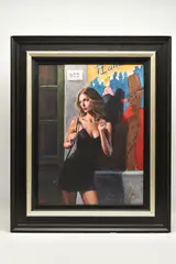 Eden in toulouse by Fabian Perez, print on board, sold Mar 2026