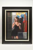 Eden in toulouse by Fabian Perez, print on board, sold Mar 2026