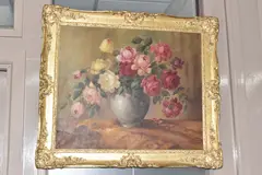 Untitled by Lionel Taylor, oil on canvas, sold Mar 2026
