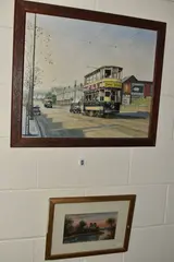 Untitled by Robert K Calvert, 1975, oil on board, offered Mar 2026