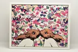 The kiss by Harry Bunce, print on paper, sold Feb 2026