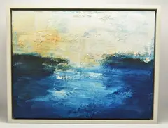 Forming by Carla Segarra, mixed media on canvas, sold Feb 2026