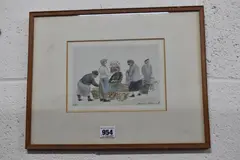 Untitled by Hermione Hammond, watercolour on paper, sold Feb 2026