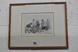 Untitled by Hermione Hammond, watercolour on paper, sold Feb 2026