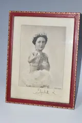 THE QUEEN MOTHER, A SIGNED PHOTOGRAPH, a black and white photograph by society by Queeen Elizabeth, PHOTOGRAPH, sold Feb 2026