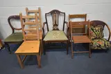 varying in shape, size, style, timber, age, etc, condition report: all with by Seven Chairs, print (other), sold Feb 2026