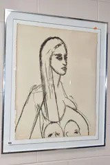 Rachael by Ronald B. Kitaj, print, sold Feb 2026
