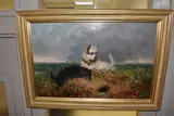 Terriers on the trail by J Langlois, oil, sold Feb 2026
