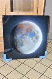 Mineral moon by Stu Brompton, print, sold Feb 2026