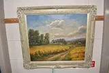 Harvest time connemara by Johnny Gaston, oil on canvas, sold Jan 2026