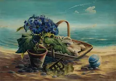 Untitled by Stuart Armfield, Tempera on board, offered Jun 2026