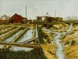 Untitled by John Ridgewell, Oil on canvas, offered Jun 2026