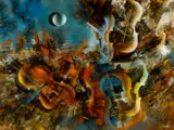 Untitled by Leonardo Mendelijs Niermann, Oil on board, offered Jun 2026